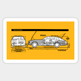 JENSEN INTERCEPTER - road test data Sticker